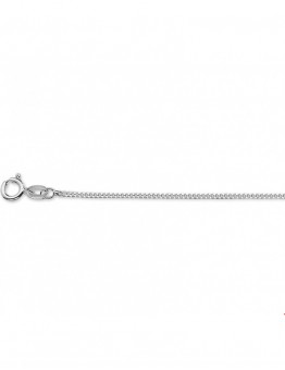 ZILVEREN GOURMET COLLIER 38CM 1,2MM