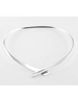 ZILVEREN NOL SPANG COLLIER (SPECIALE MAAT)