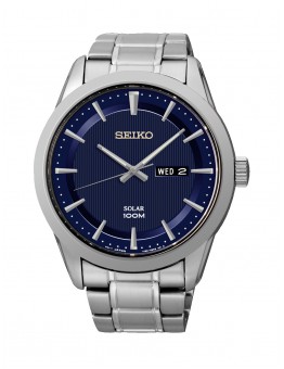 SEIKO STALEN SOLAR HEREN HORLOGE