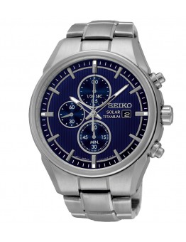 SEIKO TITANIUM  SOLAR HEREN HORLOGE