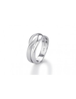 ZILVEREN  YO DESIGN RING SQUID