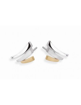 ZILVER VERGULD YO DESIGN OORSTEKERS PRINCE